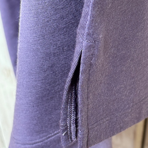 Wool X Merino Wool Lightweight Dress in a Large in a lavender grape color - NWOT - Picture 3 of 5